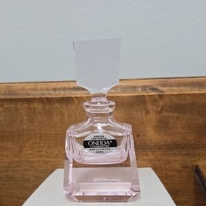 Oneida Pink Crystal Perfume Bottle